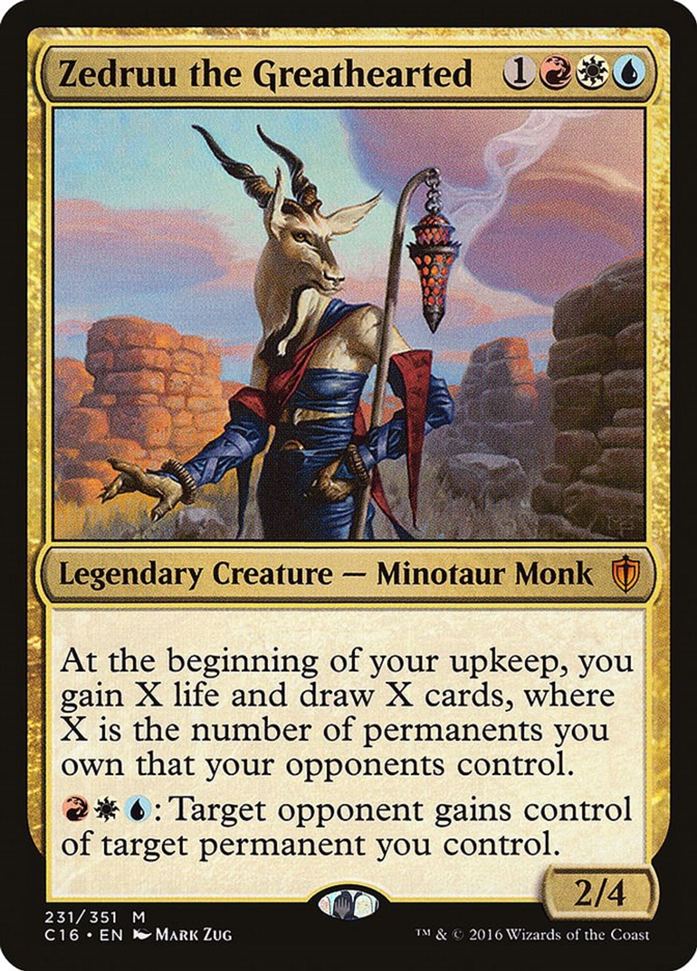 Zedruu the Greathearted #231
