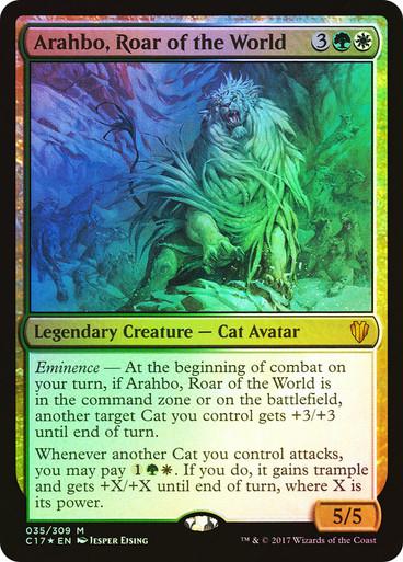 Arahbo, Roar Of The World [Foil] #35