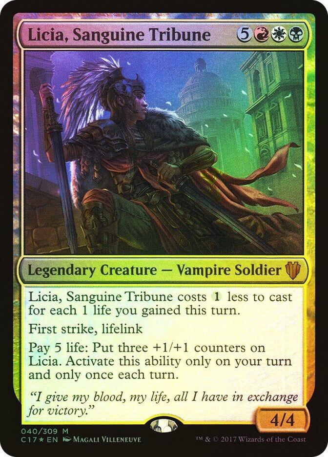 Licia, Sanguine Tribune [Foil] #40