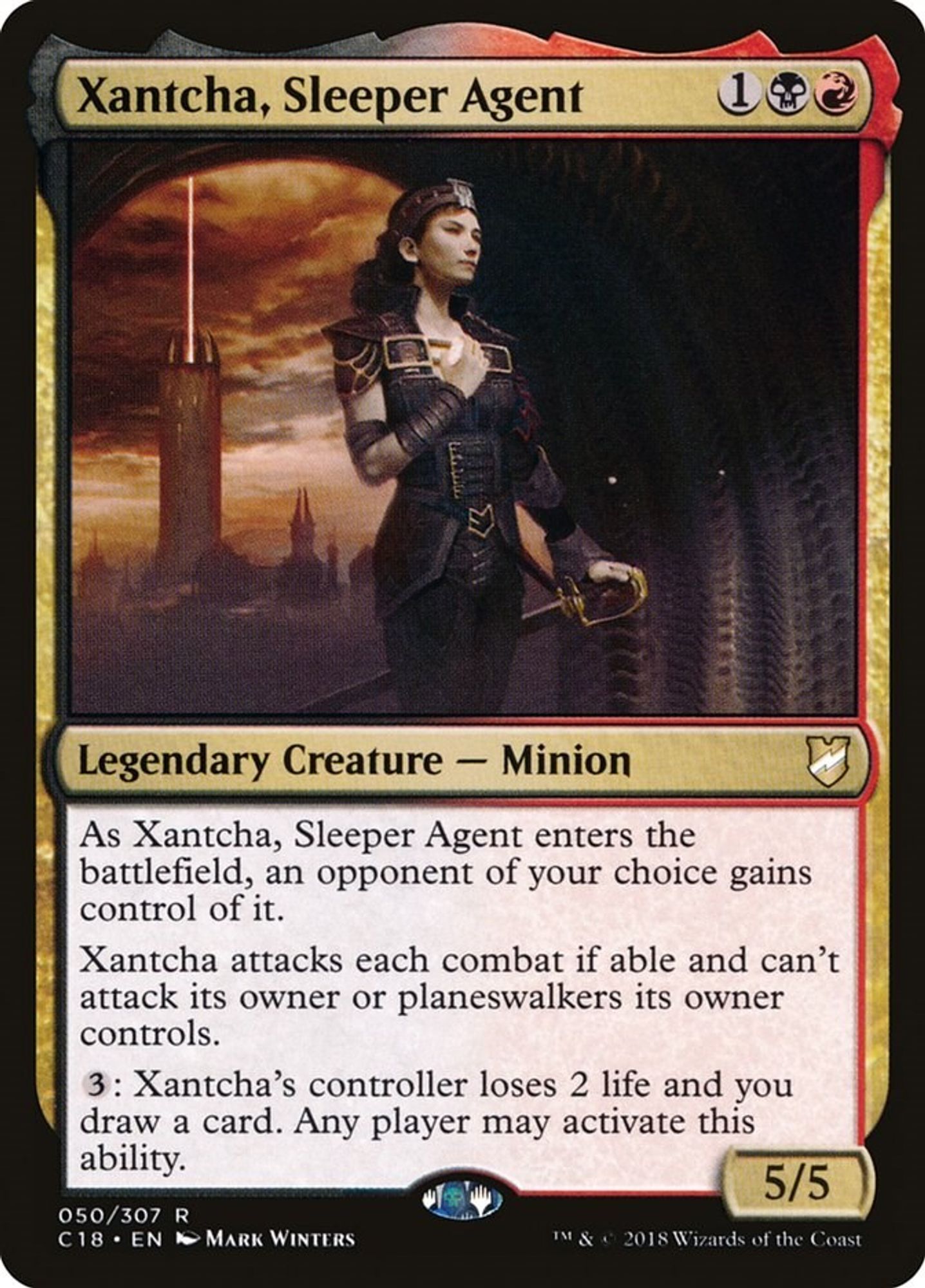 Xantcha, Sleeper Agent #50