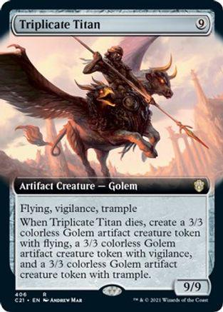Triplicate Titan [Extended Art]