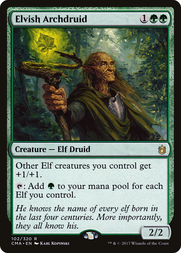 Elvish Archdruid #102