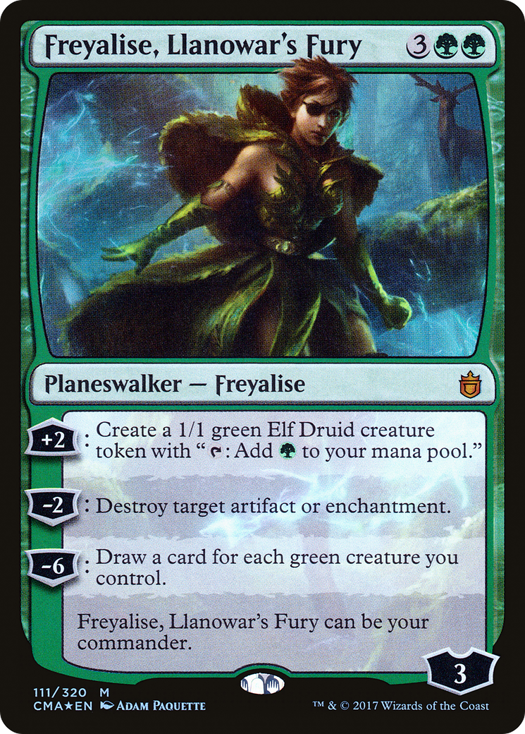 Freyalise, Llanowar's Fury #111