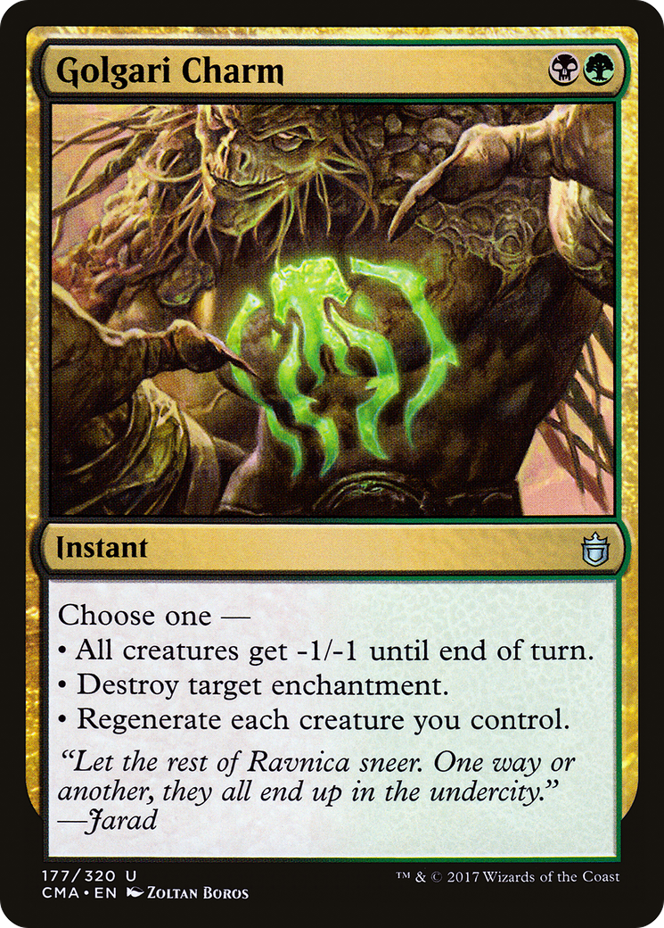 Golgari Charm #177