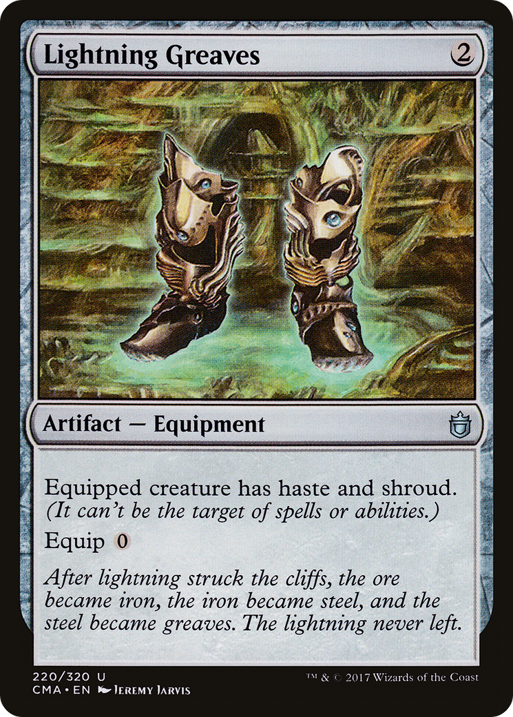 Lightning Greaves #220
