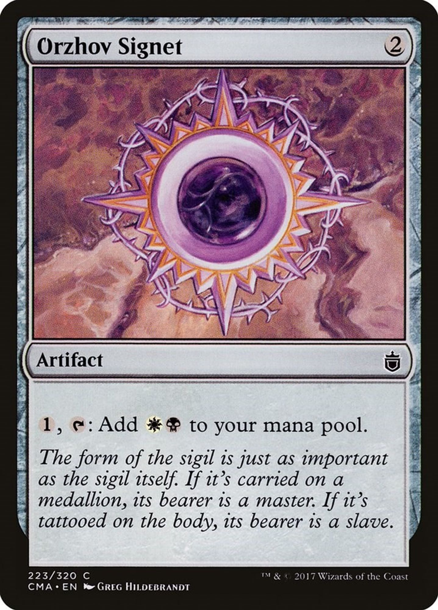 Orzhov Signet #223