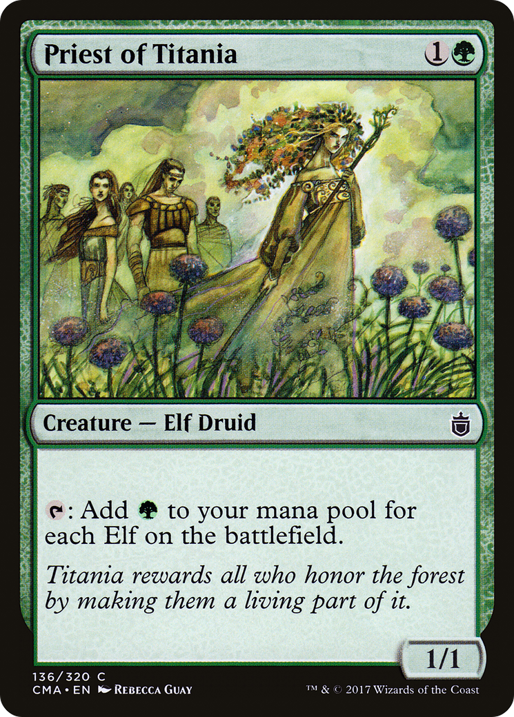 Priest of Titania #136