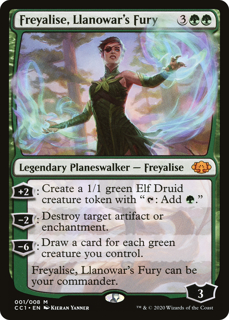 Freyalise, Llanowar's Fury [Foil]
