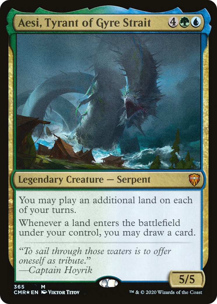 Aesi, Tyrant of Gyre Strait [Foil] #365