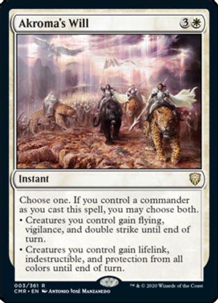Akroma's Will #3