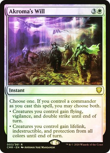 Akroma's Will [Foil] #3