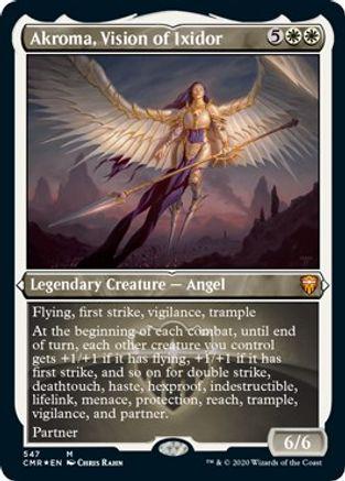 Akroma, Vision of Ixidor [Foil Etched] #547