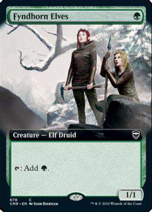 Fyndhorn Elves [Extended Art Foil]