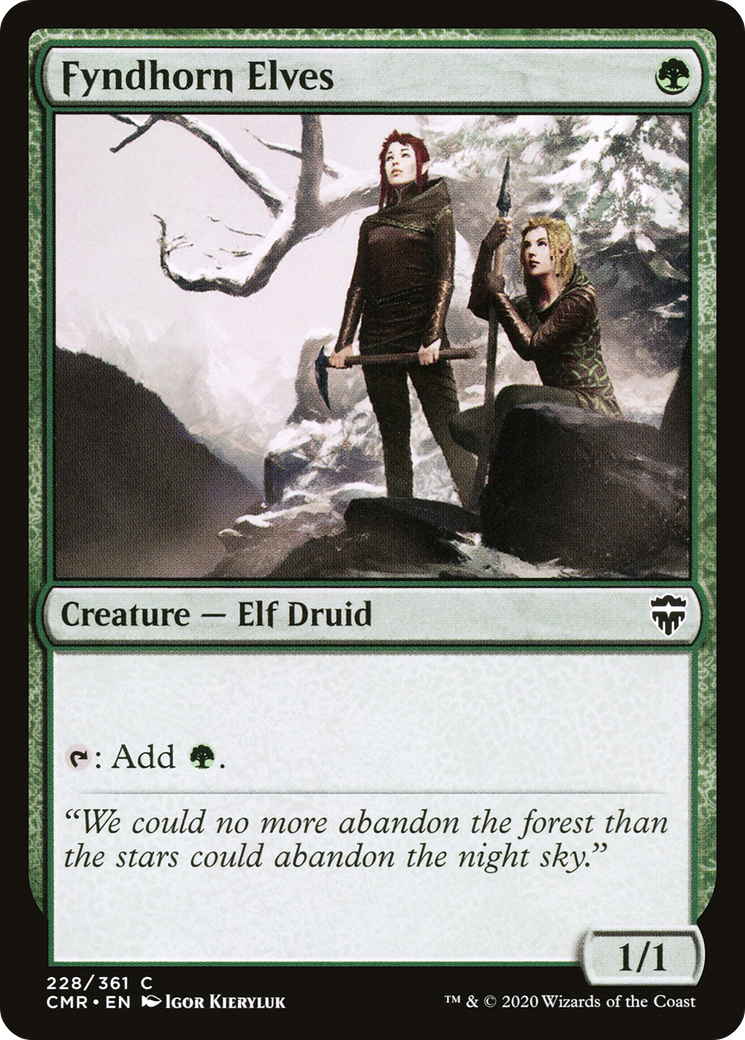 Fyndhorn Elves [Extended Art]