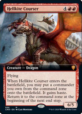 Hellkite Courser [Extended Art]