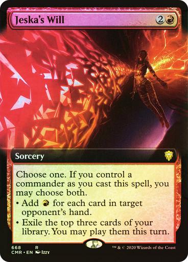 Jeska's Will [Extended Art Foil] #668