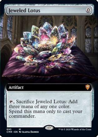 Jeweled Lotus [Extended Art Foil] #695