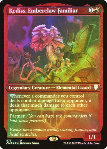 Kediss, Emberclaw Familiar [Foil Etched] #573