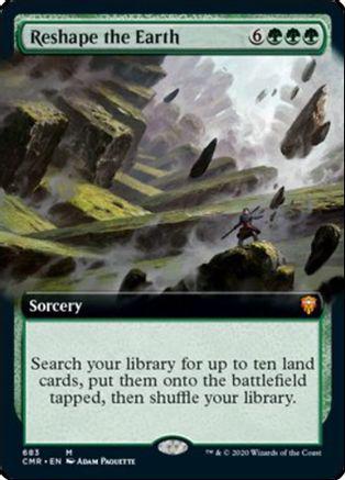 Reshape the Earth [Extended Art Foil]