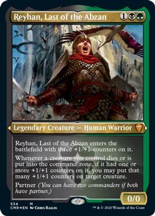 Reyhan, Last of the Abzan [Foil Etched]