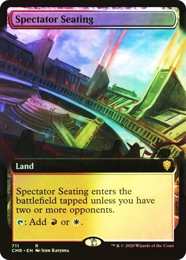 Spectator Seating [Extended Art Foil] #711