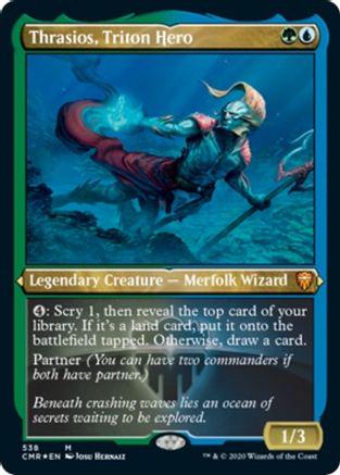 Thrasios, Triton Hero [Foil Etched]