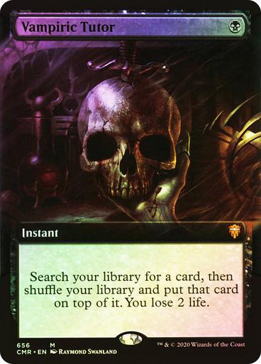 Vampiric Tutor [Extended Art Foil] #656