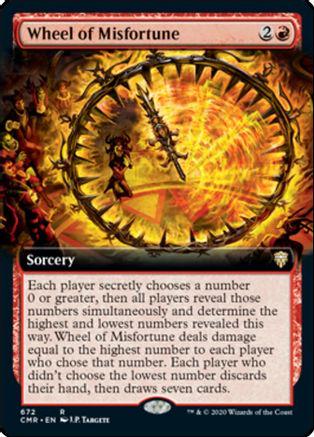Wheel of Misfortune [Extended Art Foil] #672