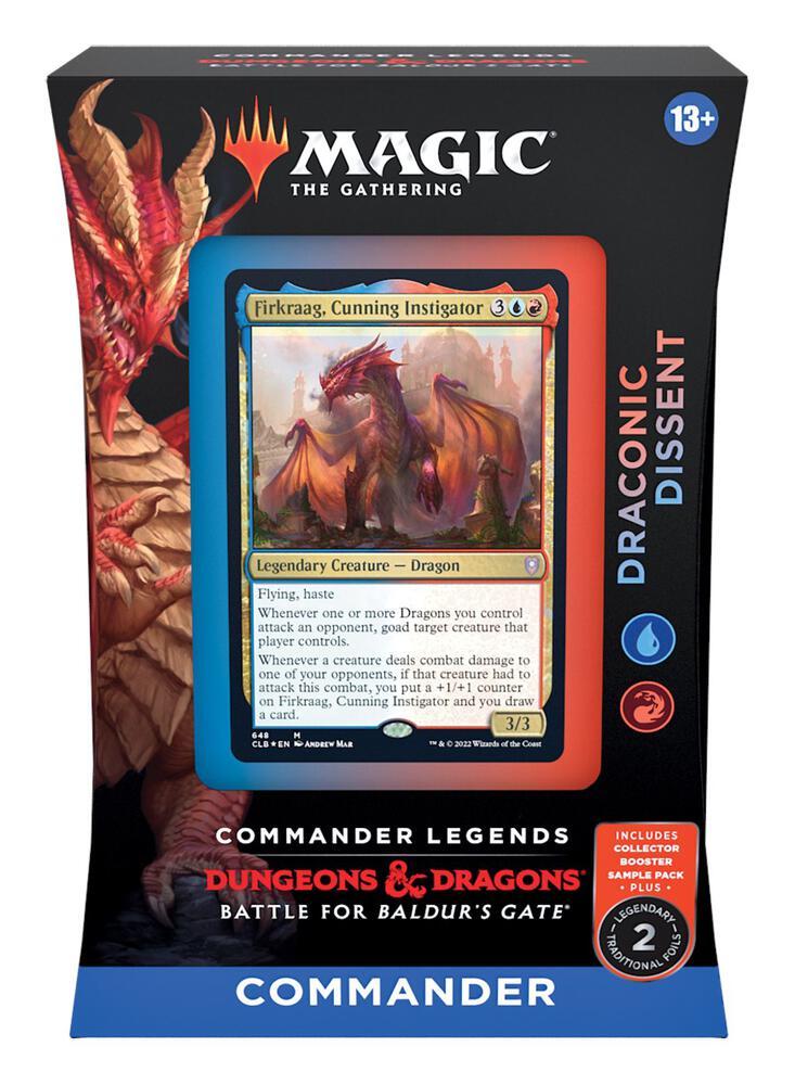 Draconic Dissent Commander Deck