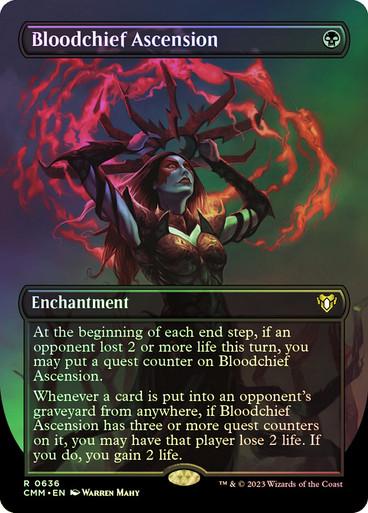 Bloodchief Ascension [Borderless Foil] #636