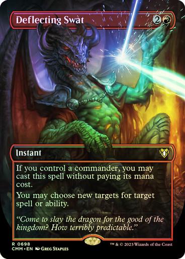 Deflecting Swat [Borderless Foil] #698