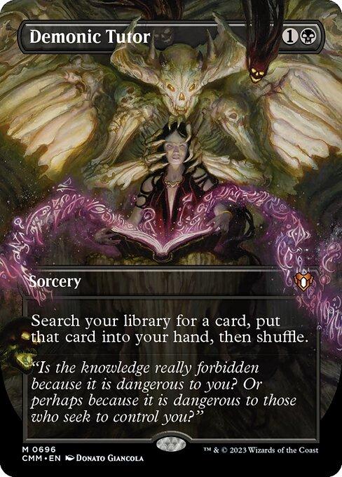 Demonic Tutor #696