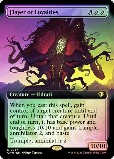 Flayer Of Loyalties [Extended Art Foil] #747