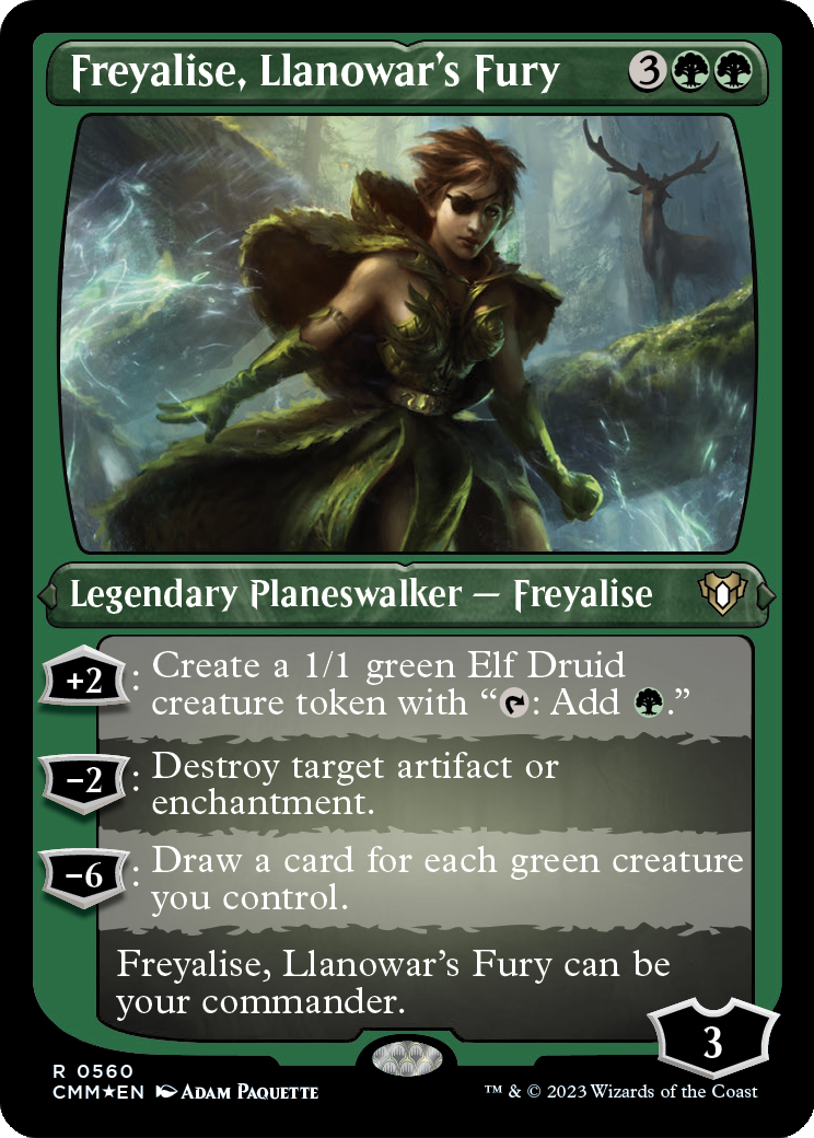 Freyalise, Llanowar's Fury #560