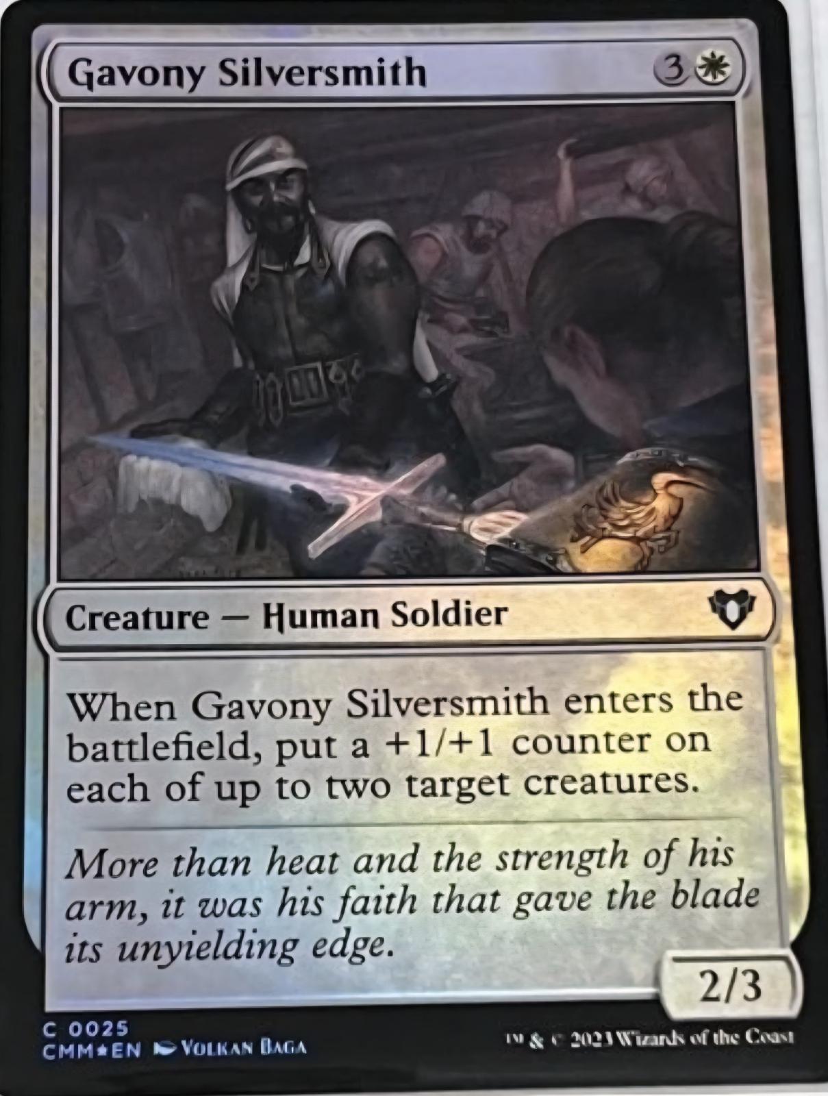 Gavony Silversmith [Foil] #25