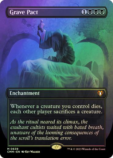 Grave Pact [Borderless Foil] #639