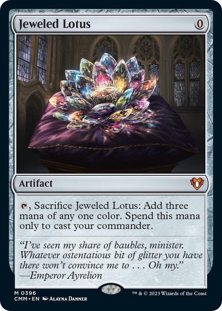 Jeweled Lotus [Foil] #396