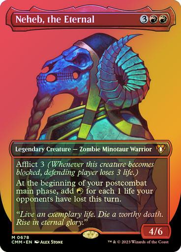 Neheb, The Eternal [Borderless Foil] #678