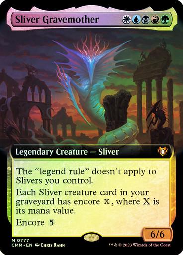 Sliver Gravemother [Extended Art Foil] #777