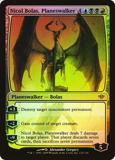 Nicol Bolas, Planeswalker [Foil] #120