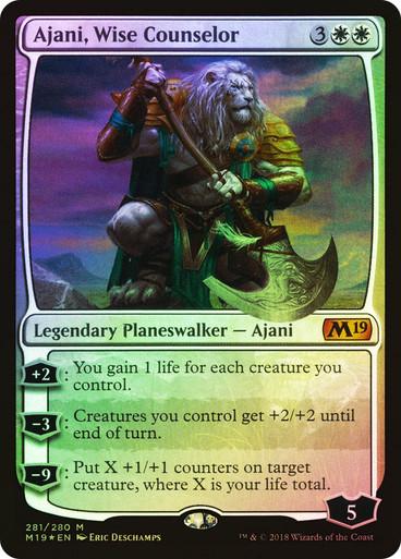Ajani, Wise Counselor [Foil] #281