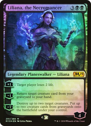 Liliana, the Necromancer [Foil] #291