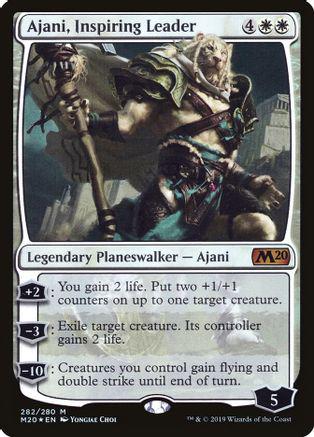 Ajani, Inspiring Leader [Foil]