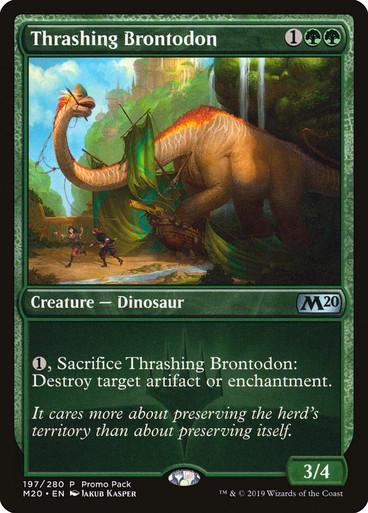 Thrashing Brontodon [Promo]