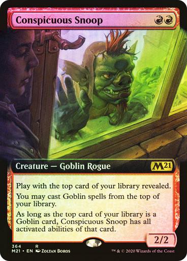 Conspicuous Snoop [Extended Art Foil] #364