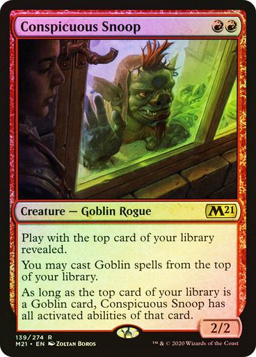 Conspicuous Snoop [Foil] #139