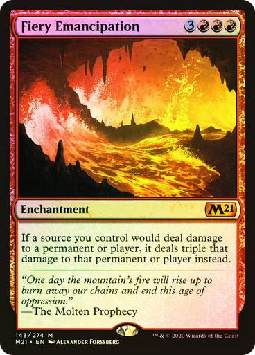 Fiery Emancipation [Foil] #143