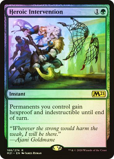 Heroic Intervention [Foil] #188