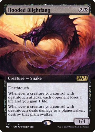 Hooded Blightfang [Extended Art Foil]