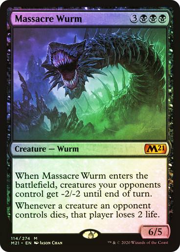 Massacre Wurm [Foil] #114
